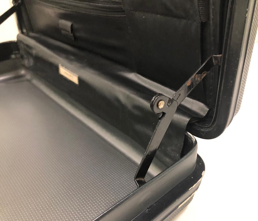 Plain Safari Polycarbonate Briefcase Esteem SX2 | 12X18 SIZE l W -5.5Ib with key