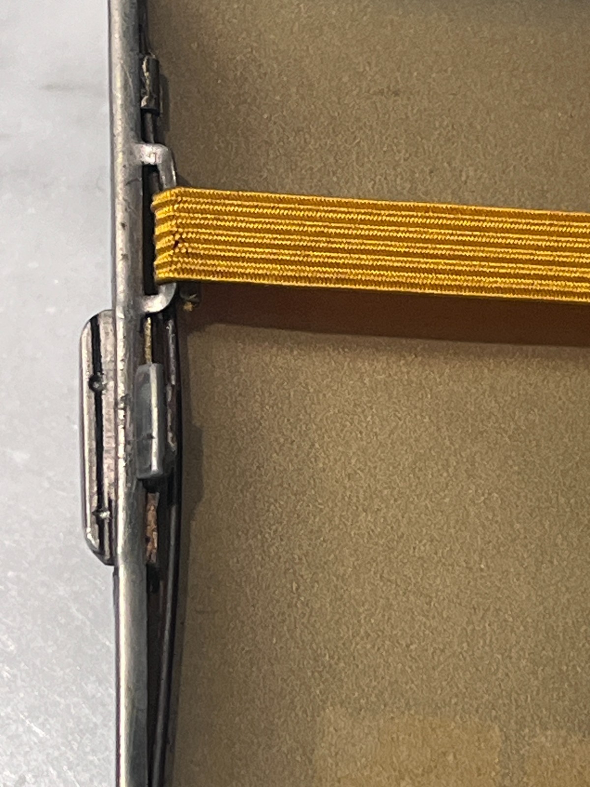 Vintage Shagreen slim cigarette case