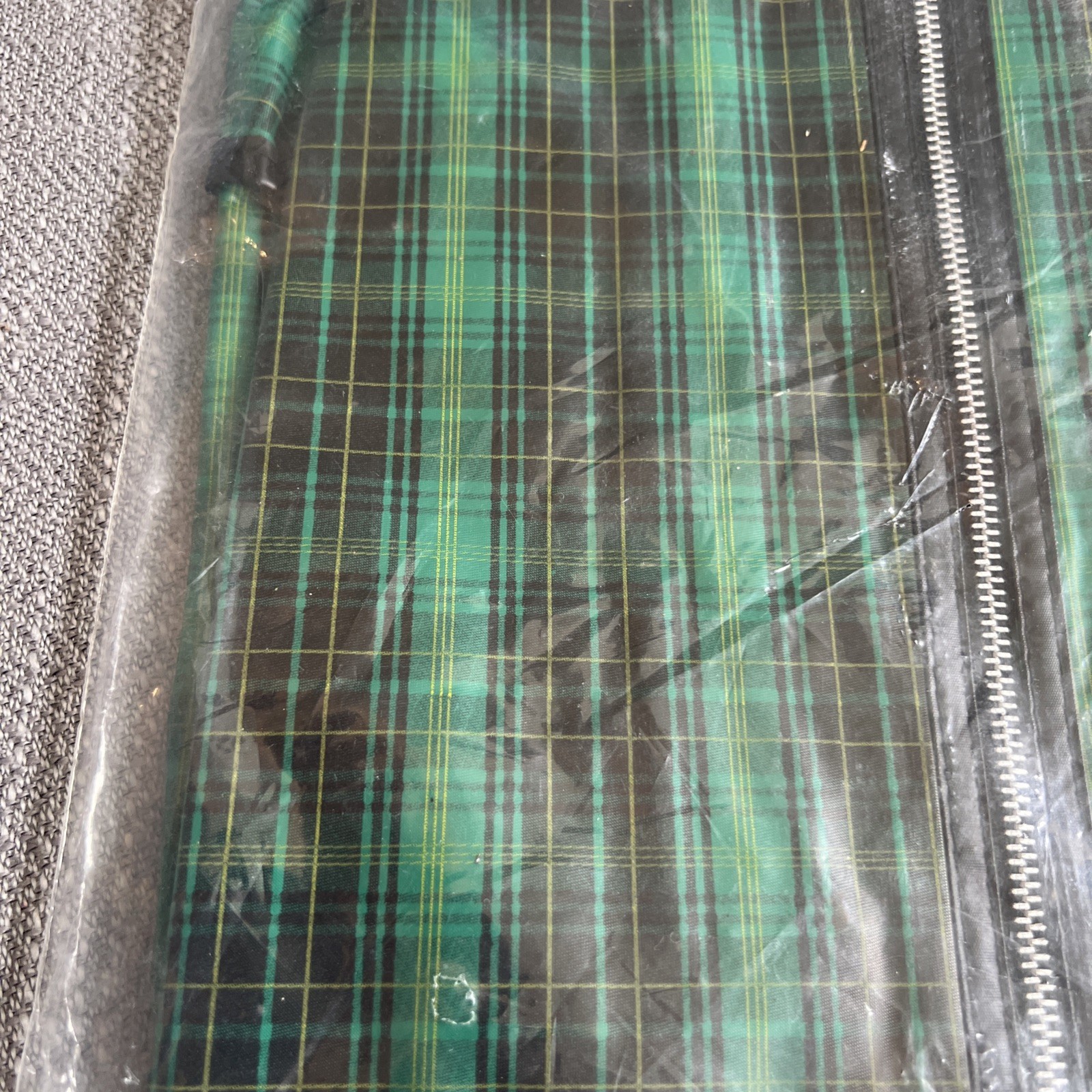 American Textile Company Women’s Dress Coat Vintage Travel Bag Unused USA