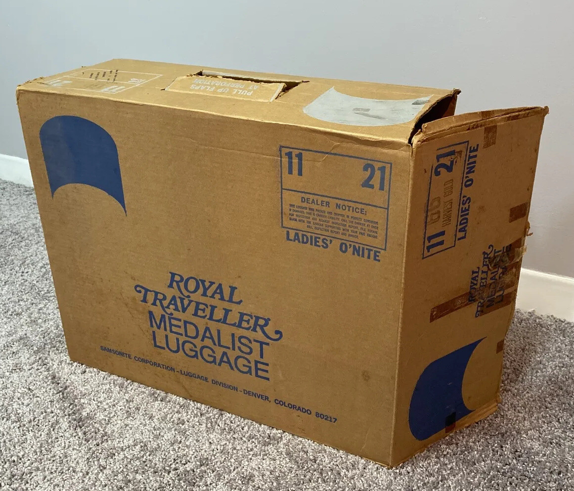 Samsonite Royal Traveller Medalist Suitcase Luggage Overnight key over night