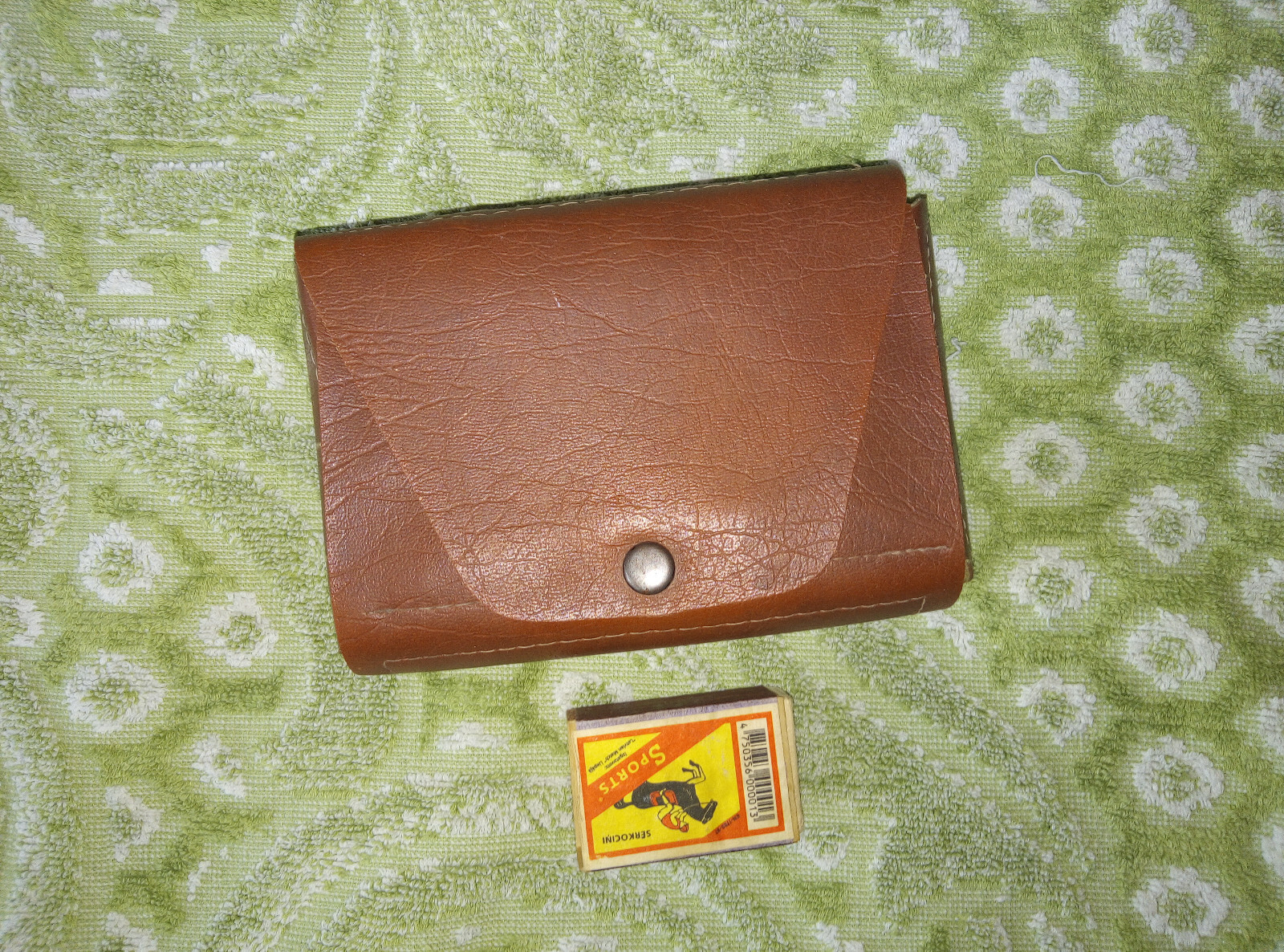 Vintage USSR 1970’s razor cover Case with mirror (only case)