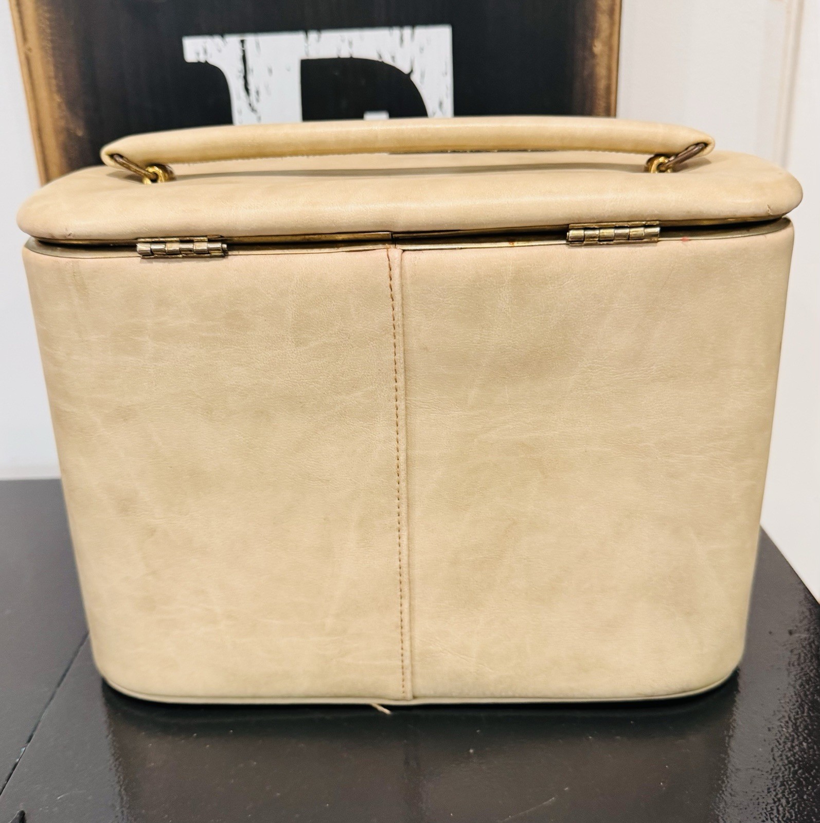 MCM Vintage OADCO Cincinnati Ohio USA Overnight Bag Luggage Purse 6x8x11″ Sturdy