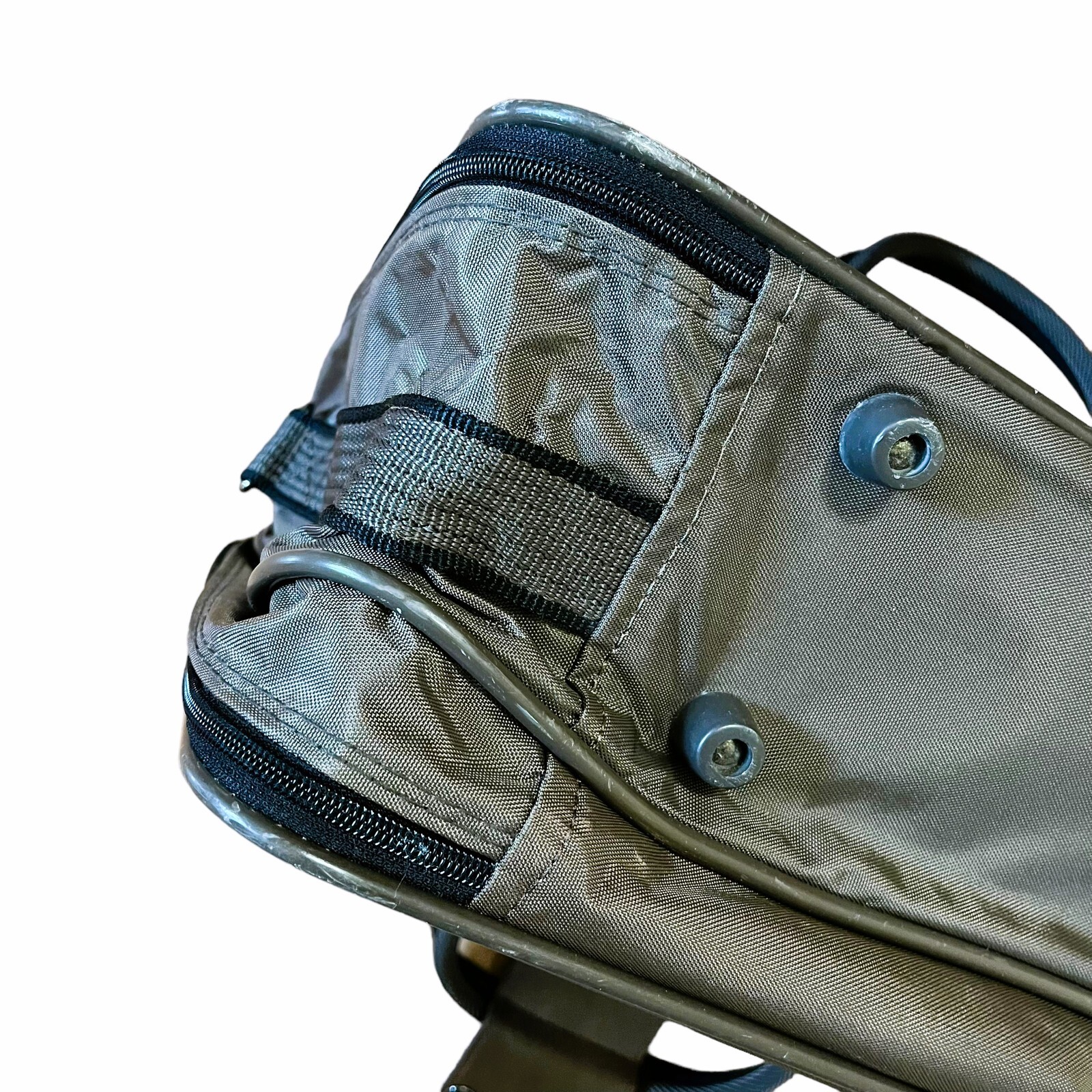 Vintage Retro Suitcase Atlantic Luggage Travel Duffle Hand Bag Carry On 7x13x21
