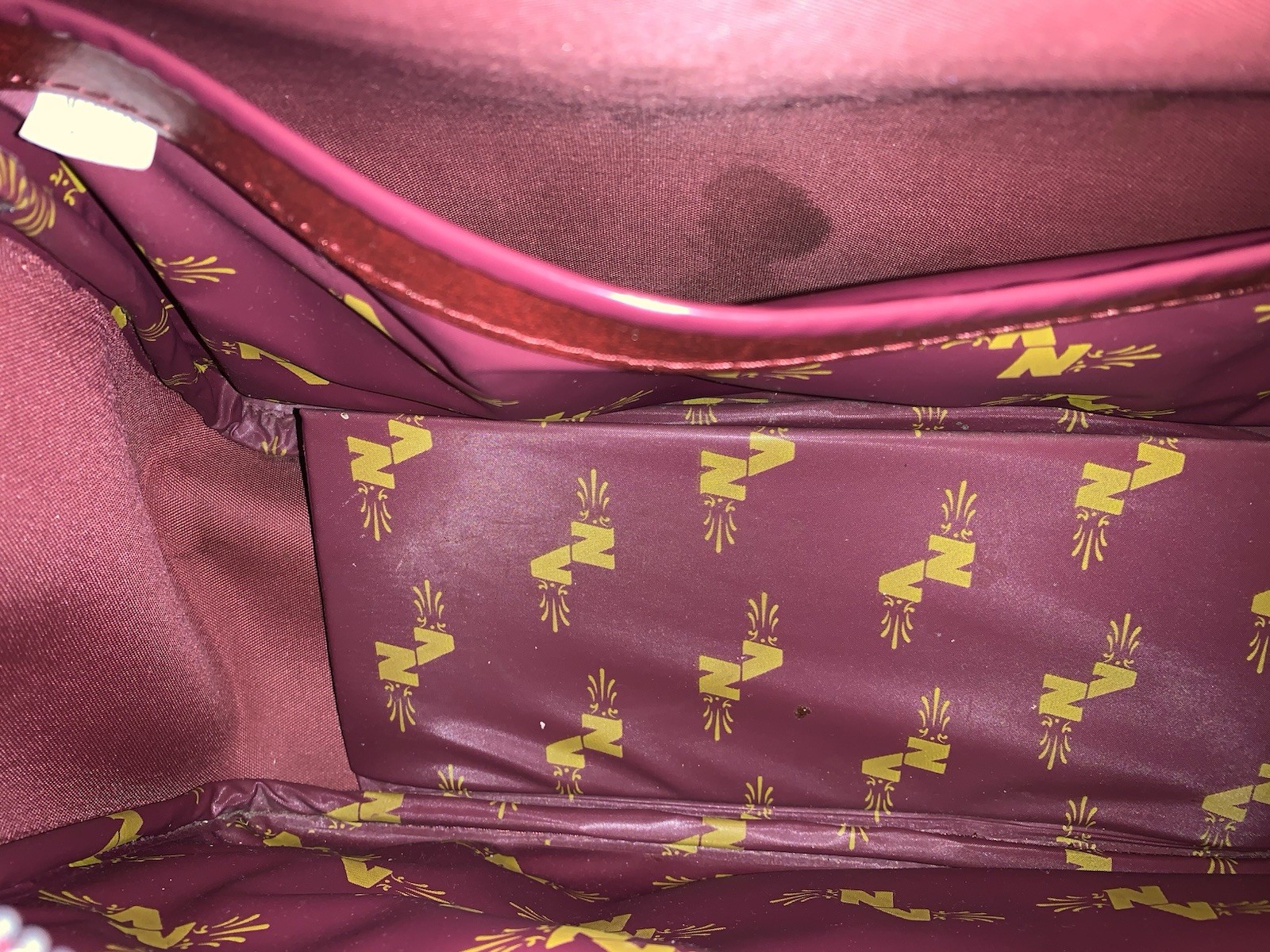 Vintage New Vista Luggage Carry On Shoulder Laptop Traveler Bag Faux Leather