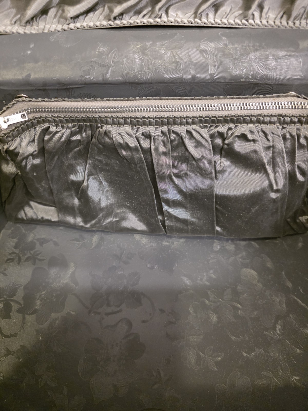 Vtg Amelia Earhart Red Hardside Train Case Luggage Original Mirror EUC 14″x9″x9″