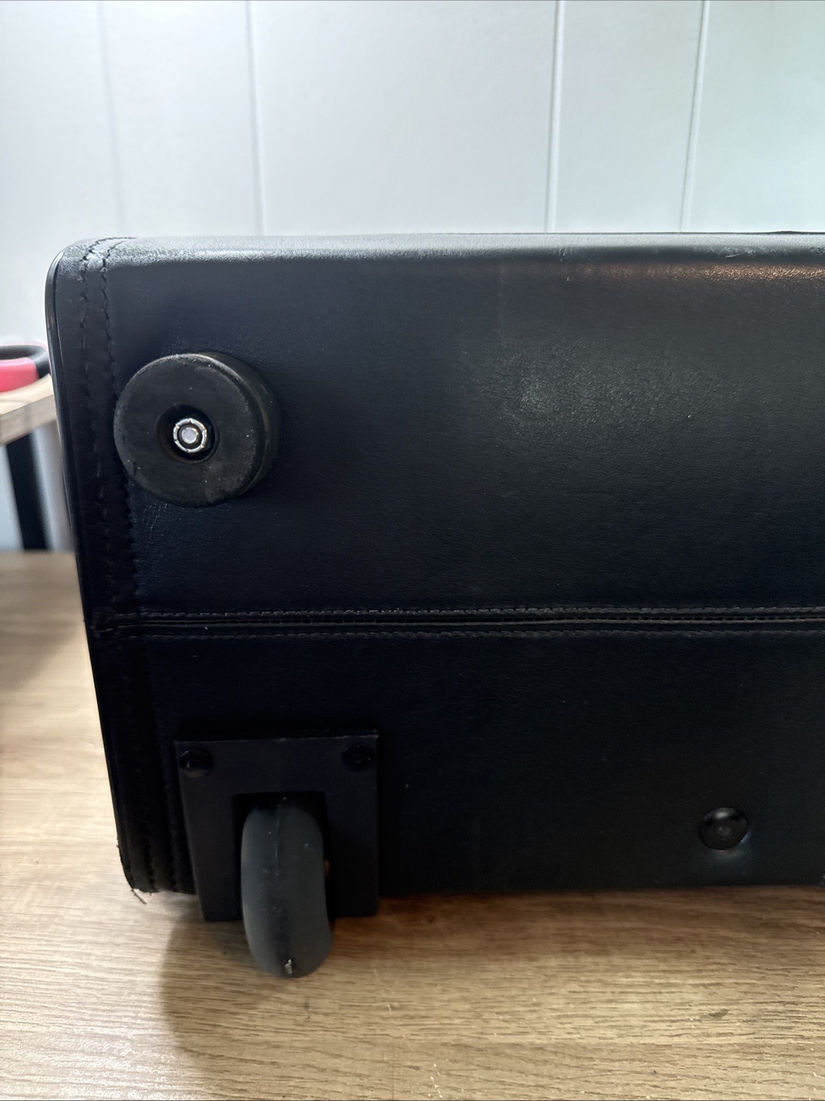 Korchmar Black Leather Attache Briefcase for Lawyers, Pilots, and Physicians