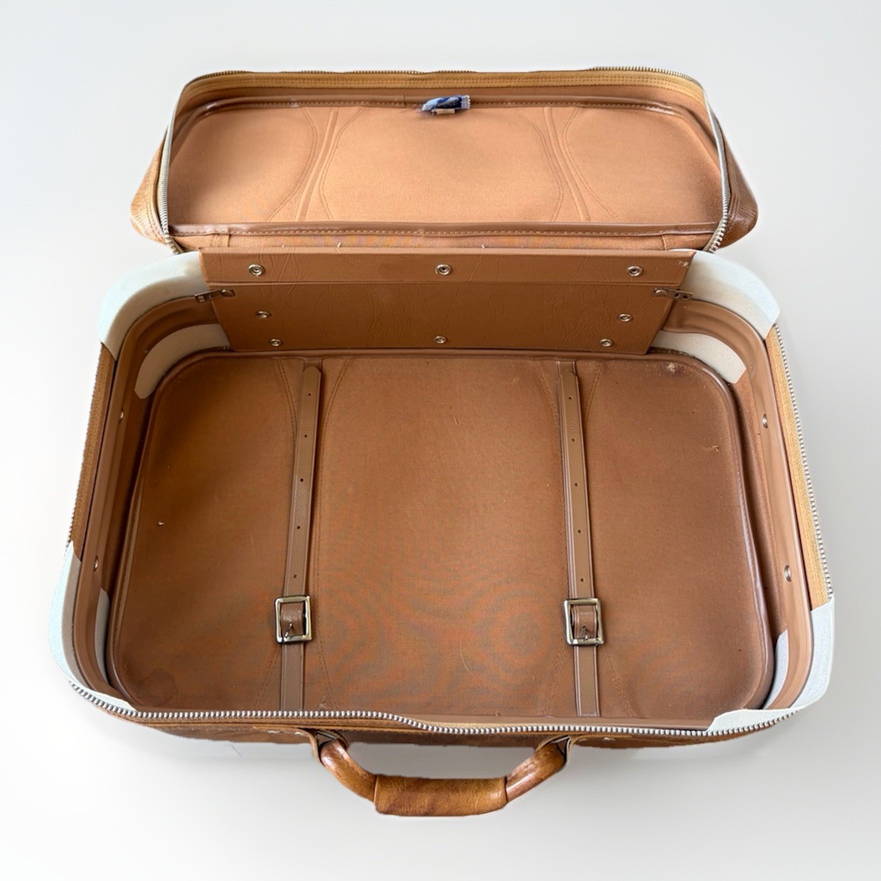 Vintage 70s American Tourister Suitcase Escort Series Naugahyde