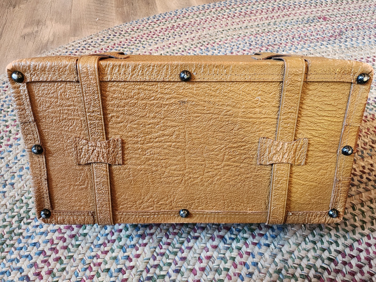 Atg Rare Austrian 1890-1910s Leather Doctors Bag Travel Luggage Gladstone Valise