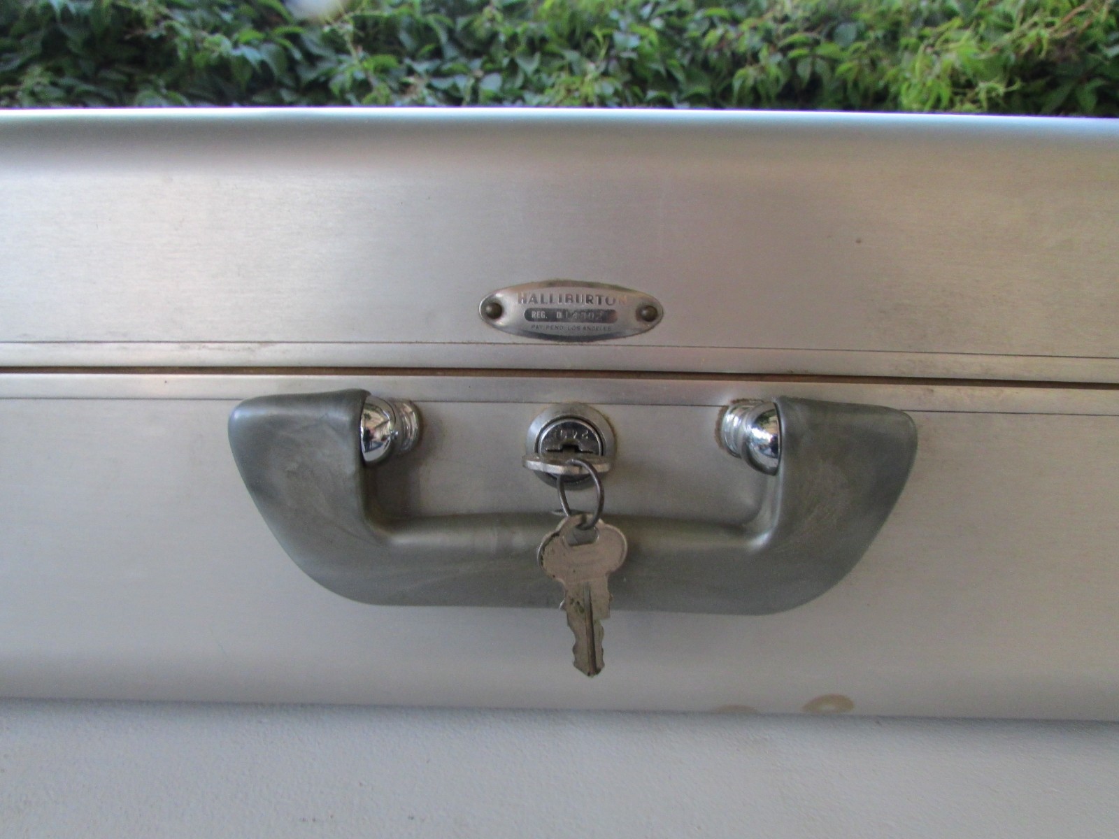 Vintage Zero Halliburton Case With A key lock