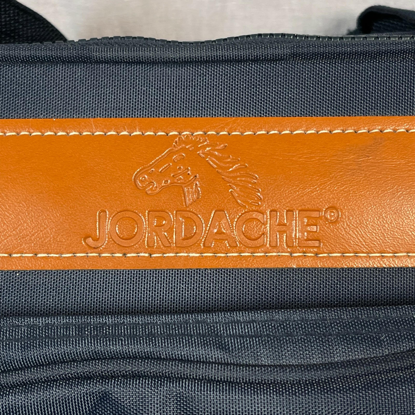 Jordache Canvas Large Carry On Shoulder Messenger Bag Travel Weekender Vintage