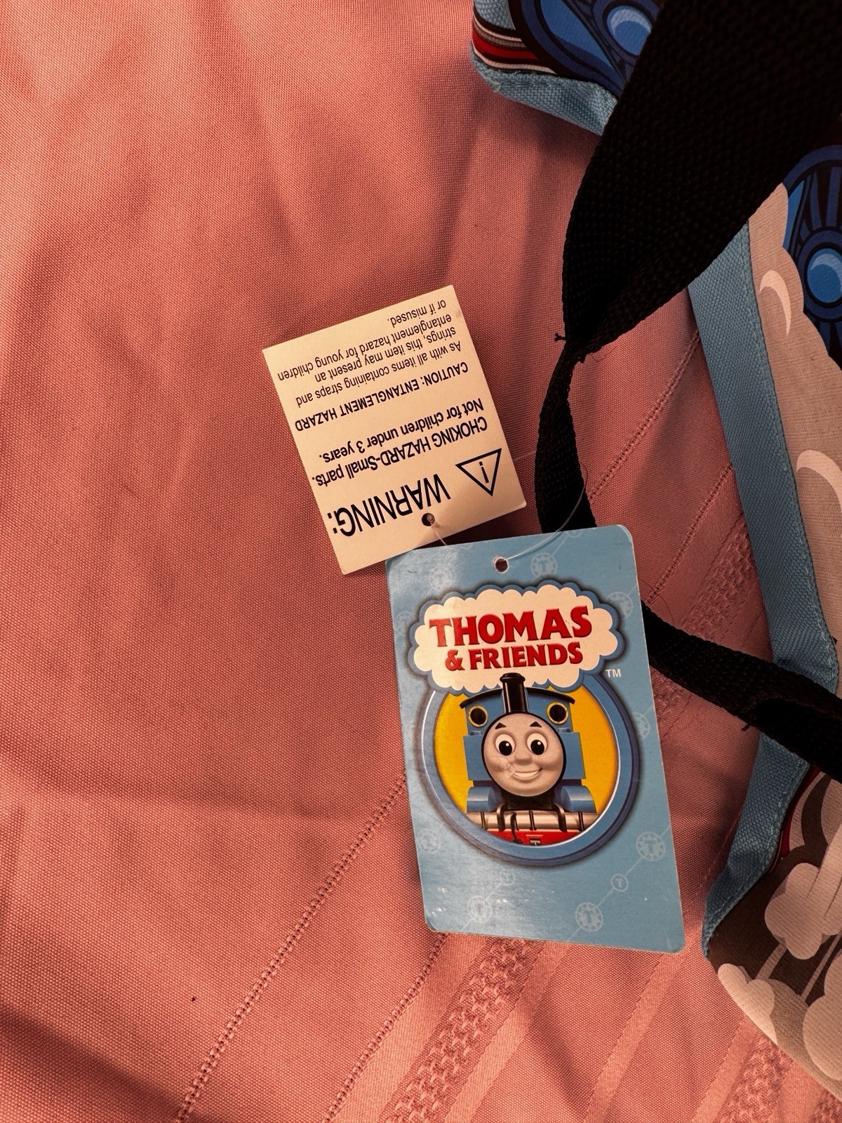 Thomas The Train 2010 NWT Kids Duffle Bag Travel Bag Railroad Engine Boys Toys