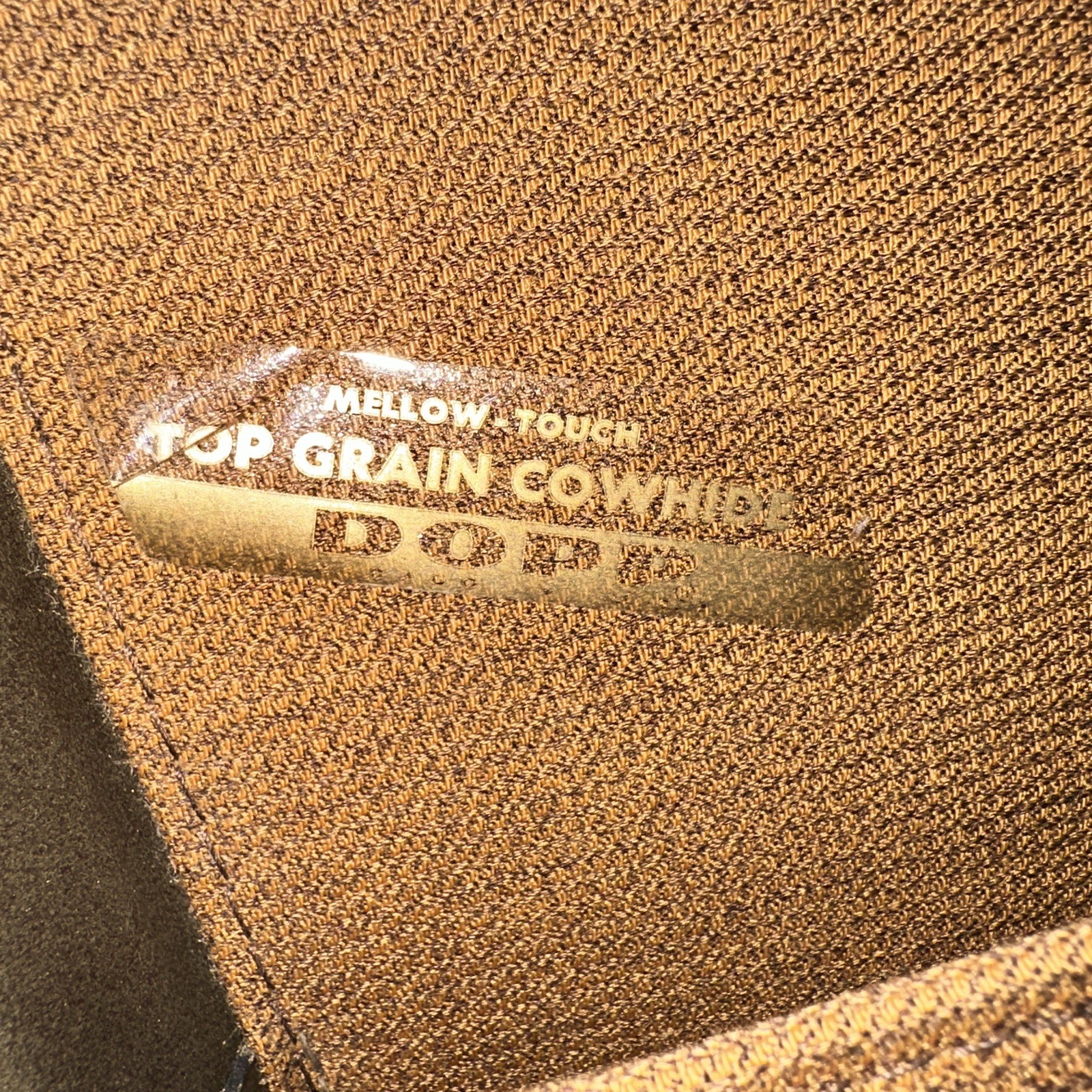 (#N64). Vintage DOPP suitcase from about 1950.