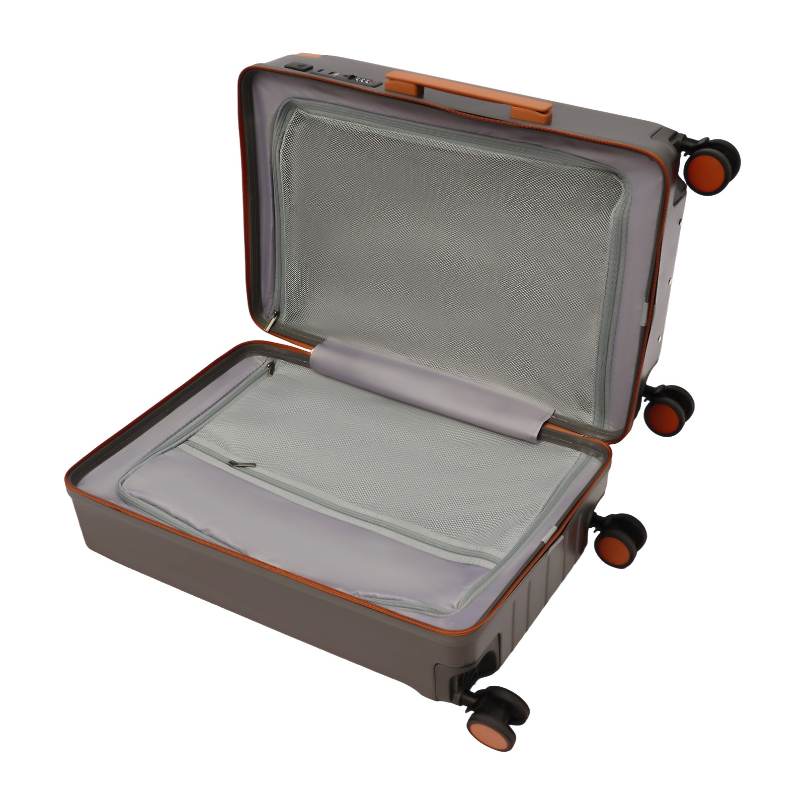 24″ Suitcase Suitcase with Wheels Wide Handle Luggage with TSA Lock