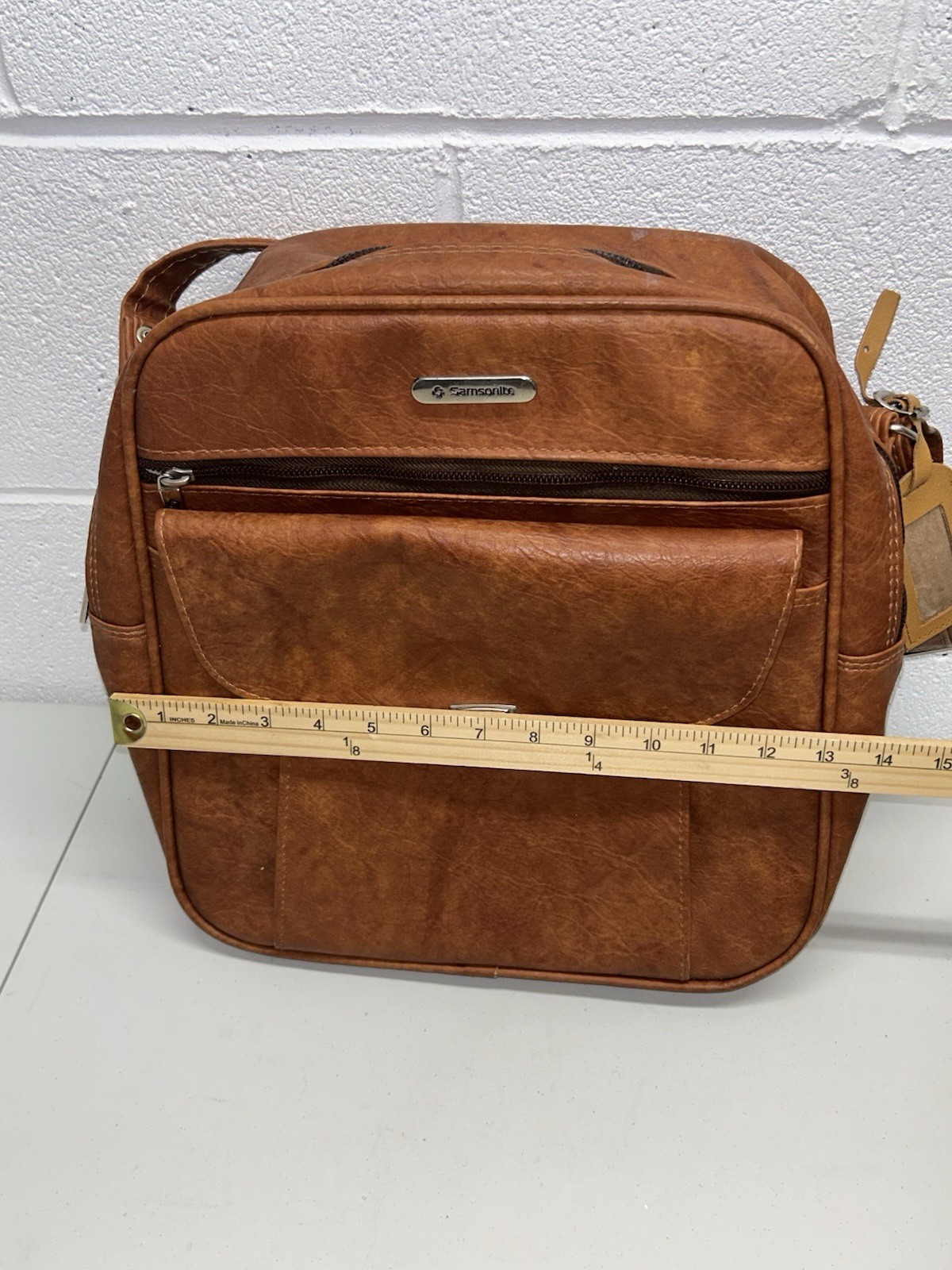 Samsonite Sonora Shoulder Bag Travel Overnight Carry On Luggage Vinyl Vintage