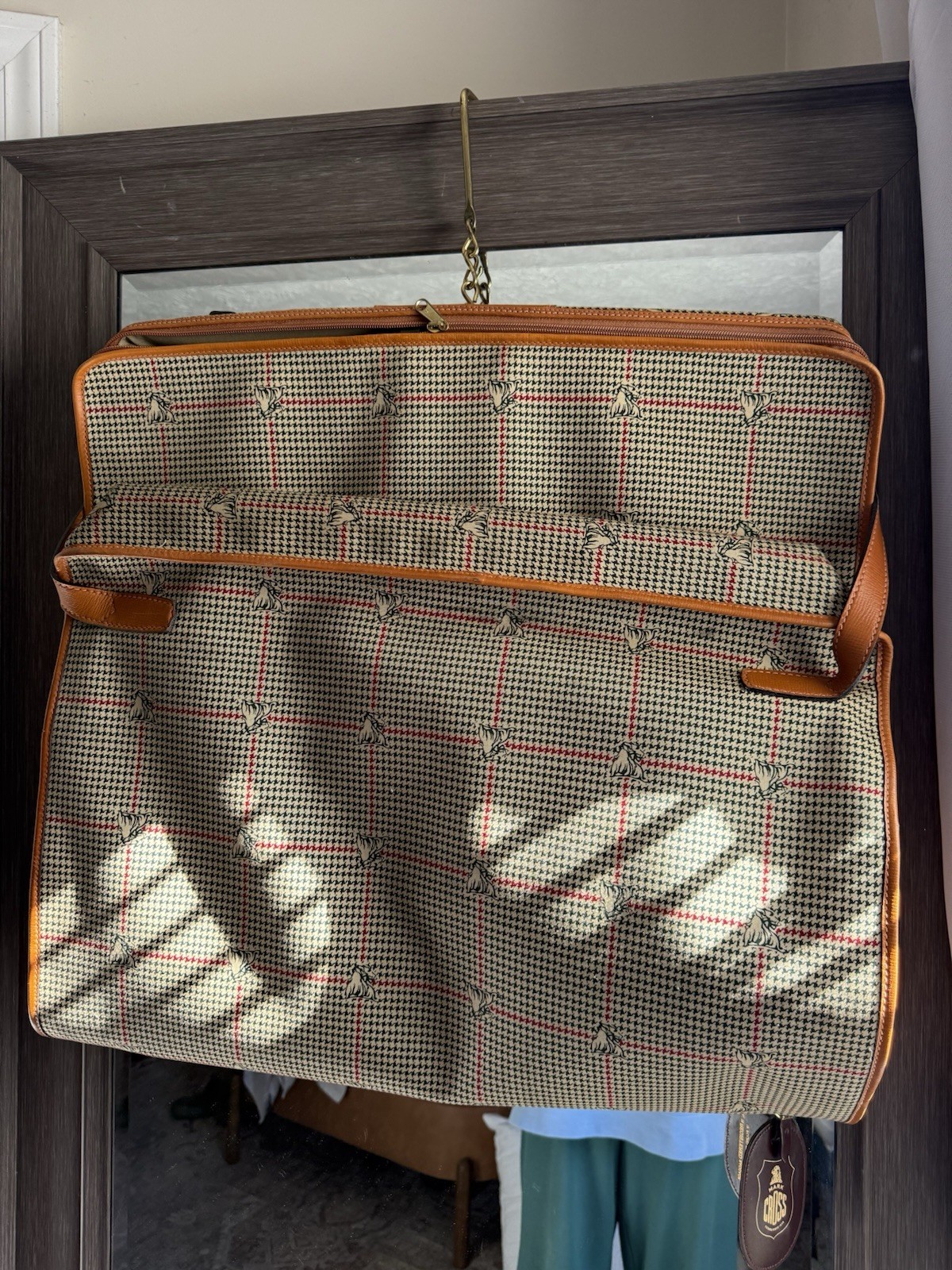 Vintage Mark Cross Garment Bag