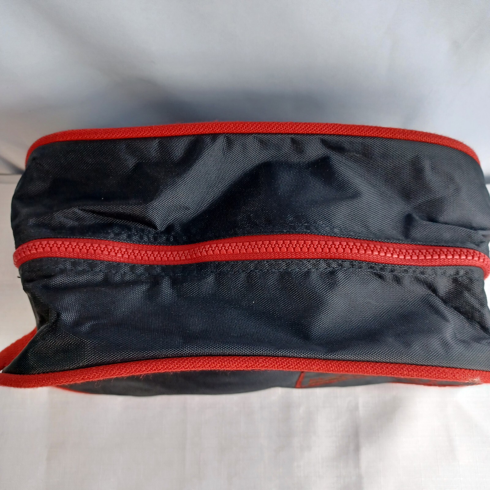 Vintage Benson & Hedges Travel Toiletry Bag Black Red Nylon Tobacco Advertising