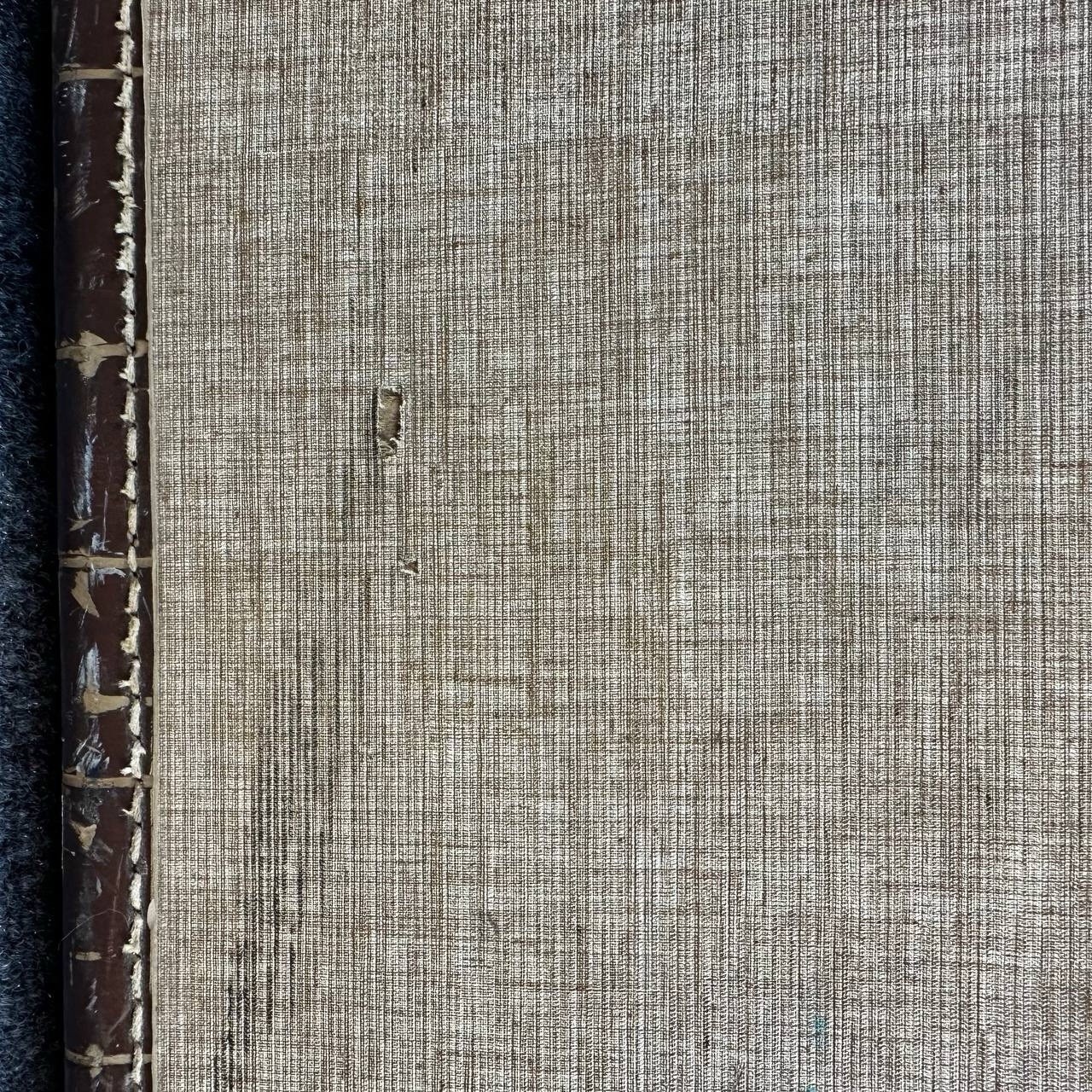 Vintage American Tourister Suitcase Brown Fabric Luggage West Warwick USA
