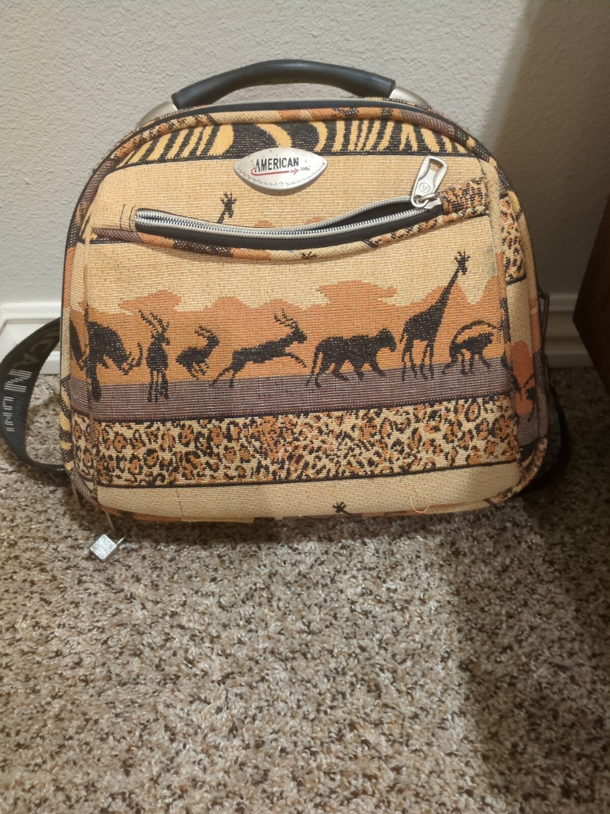 Vintage Travel Bag ~ American Uni