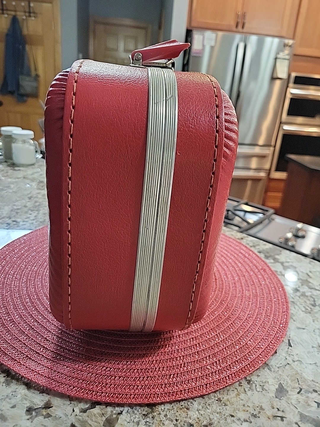 Going to Grandma’s Vintage Suitcase