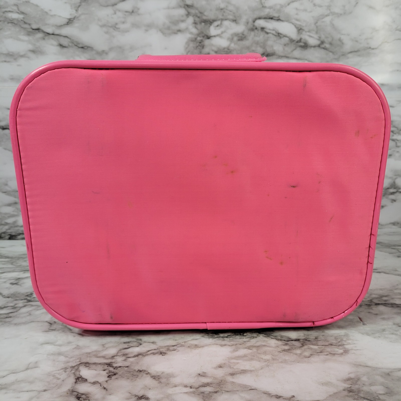 Vintage “GOING TO GRANDMA’S” 1980’s CHILD’S VINYL SUITCASE – BEAUTIFUL COLOR’S