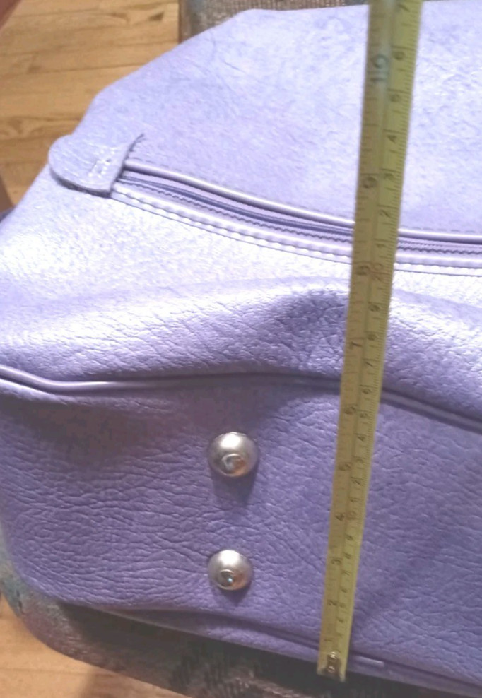 JCPenney Carry-On Luggage NWOT Rare Purple