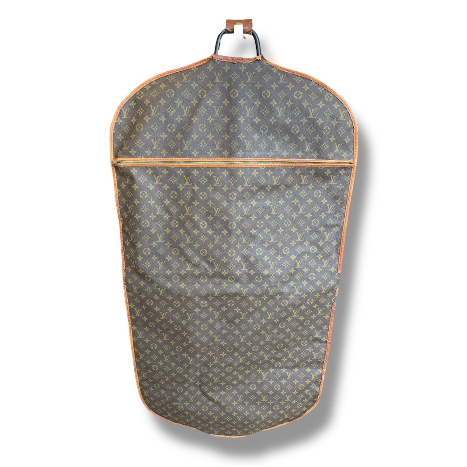 Louis Vuitton Monogram Garment Bag Vintage Pre 80’s 48″ with Eclair Zippers