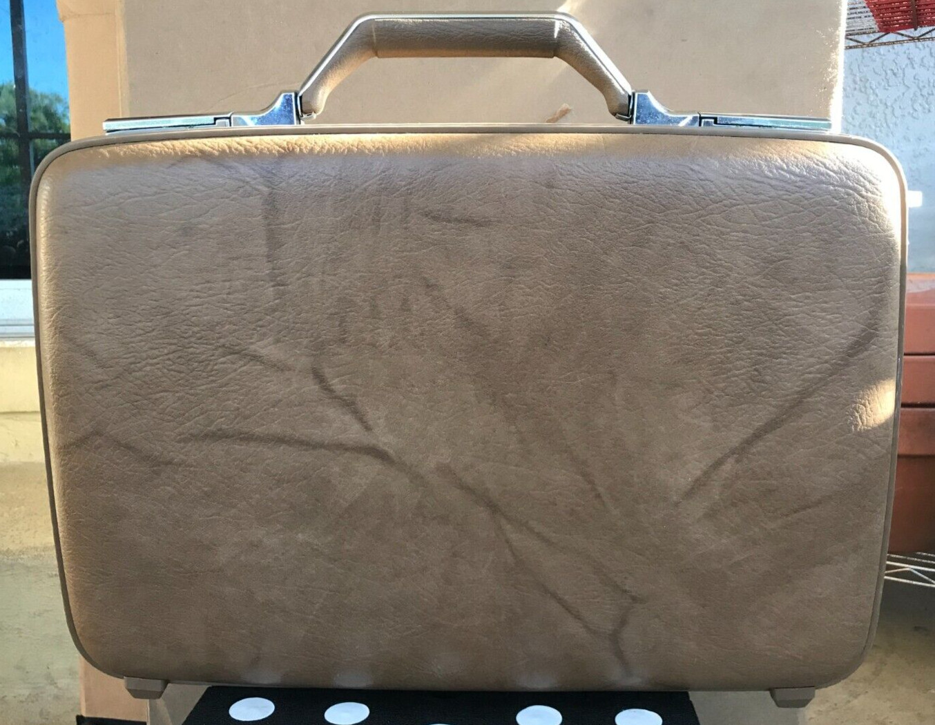Vintage American Tourister Hard Shell Luggage No Key 18″ x 4″ x 13″