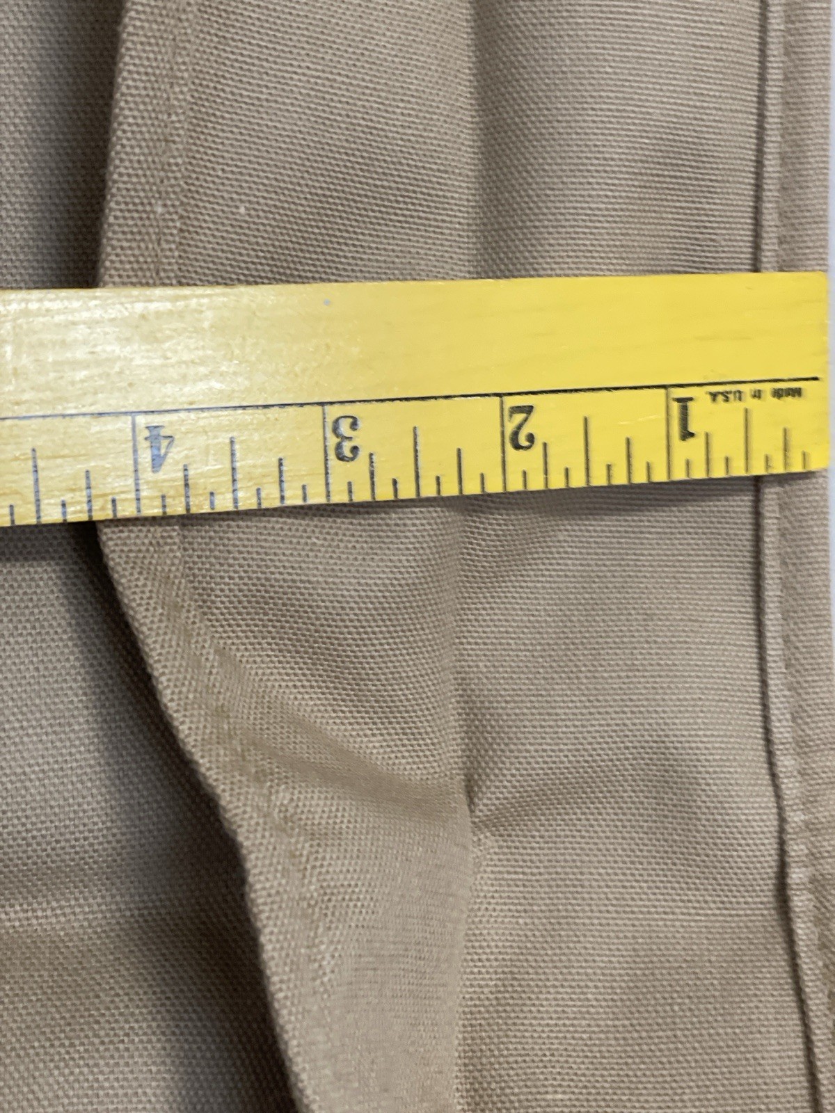 Vintage Ozark Air Lines Garment Bag Canvas Air-Tex Made USA Tan 38x23x4” New