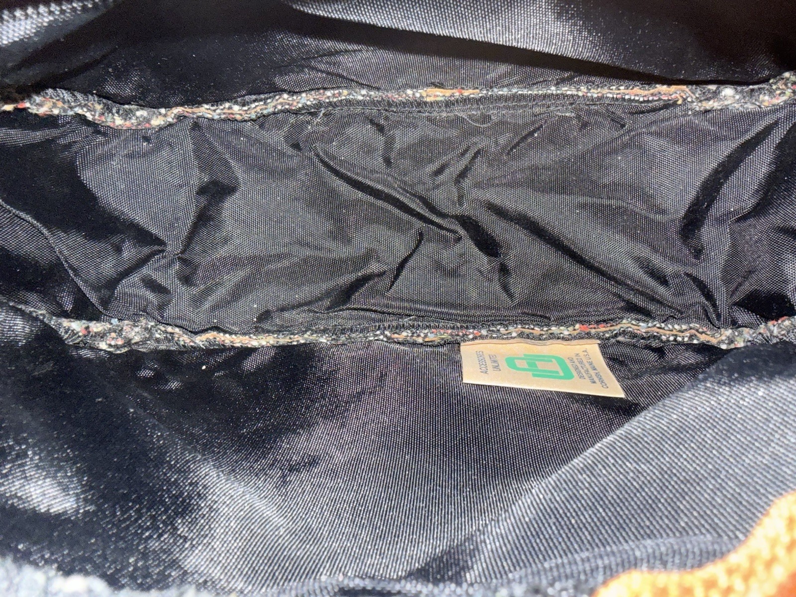 Accessories Unlimited Maine Vintage 80s 90s Travel Bag