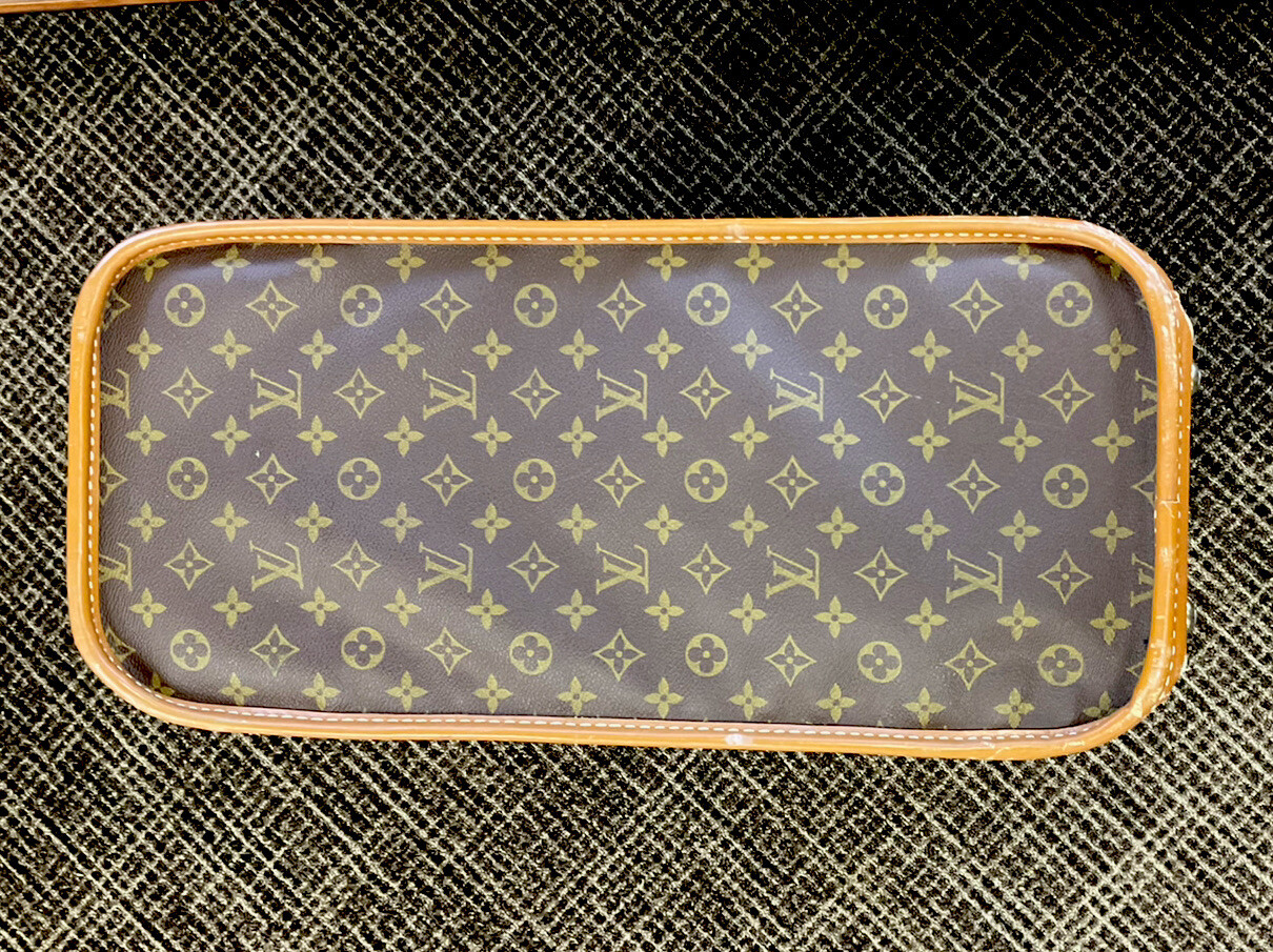 Vintage Louis Vuitton The French Company Suitcase Travel Bag Unisex