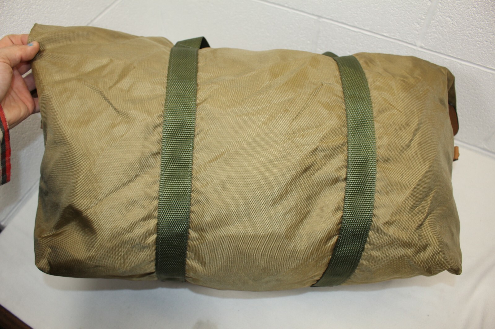 Vintage LARGE Genuine BOYT Ballistic Nylon Weekender Duffel Bag 23″ RUNAWAYS