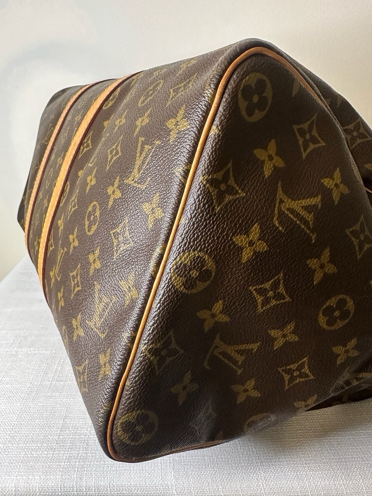Louis Vuitton Keepall 45 Monogram Duffle Bag Vintage 1991 Travel Weekender