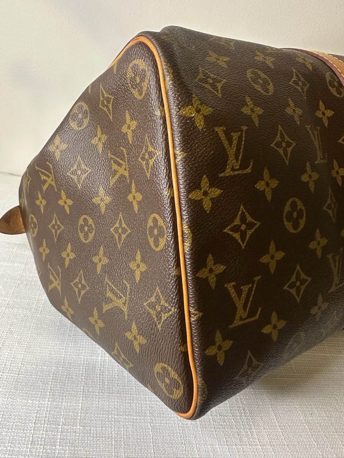 Louis Vuitton Keepall 45 Monogram Duffle Bag Vintage 1991 Travel Weekender