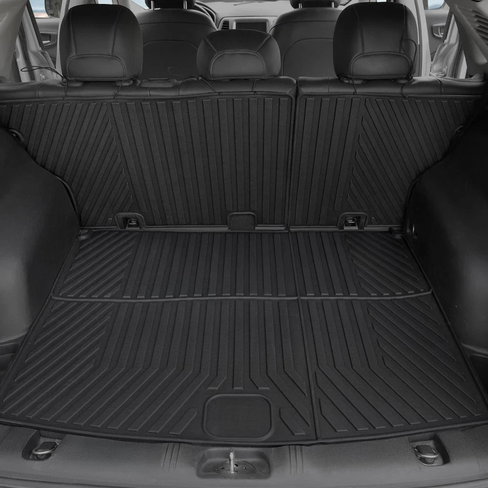 Floor Mats for Jeep Compass 2017-2025, All Weather Floor Mats Trunk Cargo Lin…