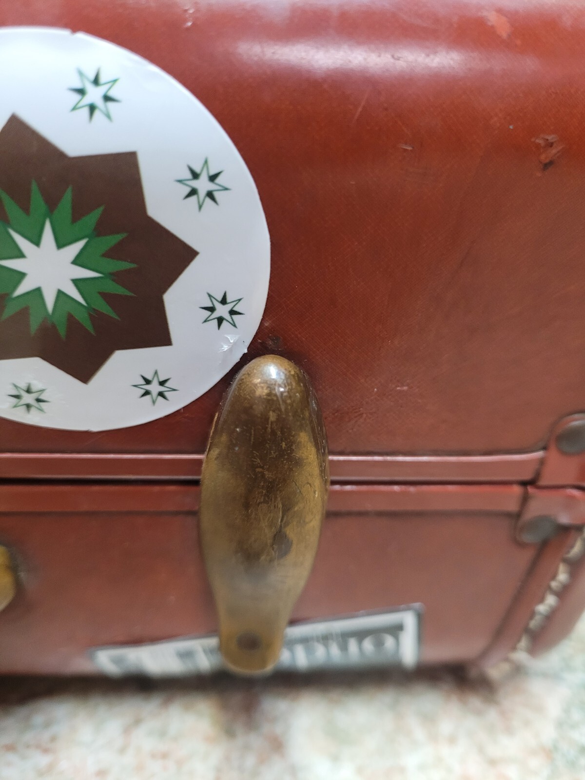 Vintage Samsonite Hardshell Suitcawe – Cognac