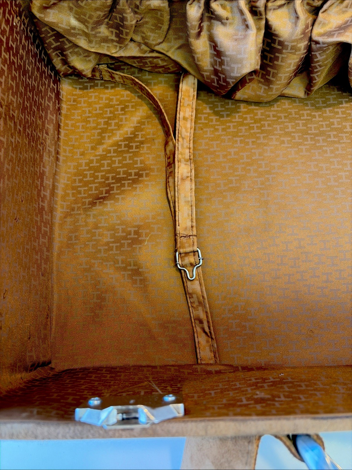 RETRO SUEDE VINTAGE HALSTON HARTMANN 21” SUITCASE LUGGAGE DESIGNER