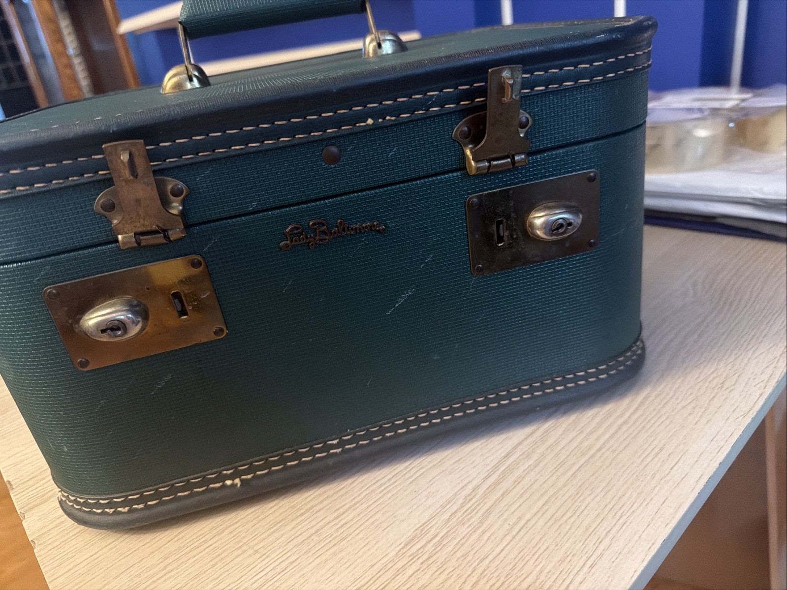 Vintage Lady Baltimore Vanity Travel Case
