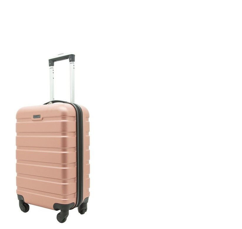 Travelers Club HS-87720-670 20″ Rolling Carry-on Rose Gold