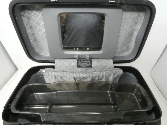 Black Gray Samsonite Silhouette 4 Jewelry Case