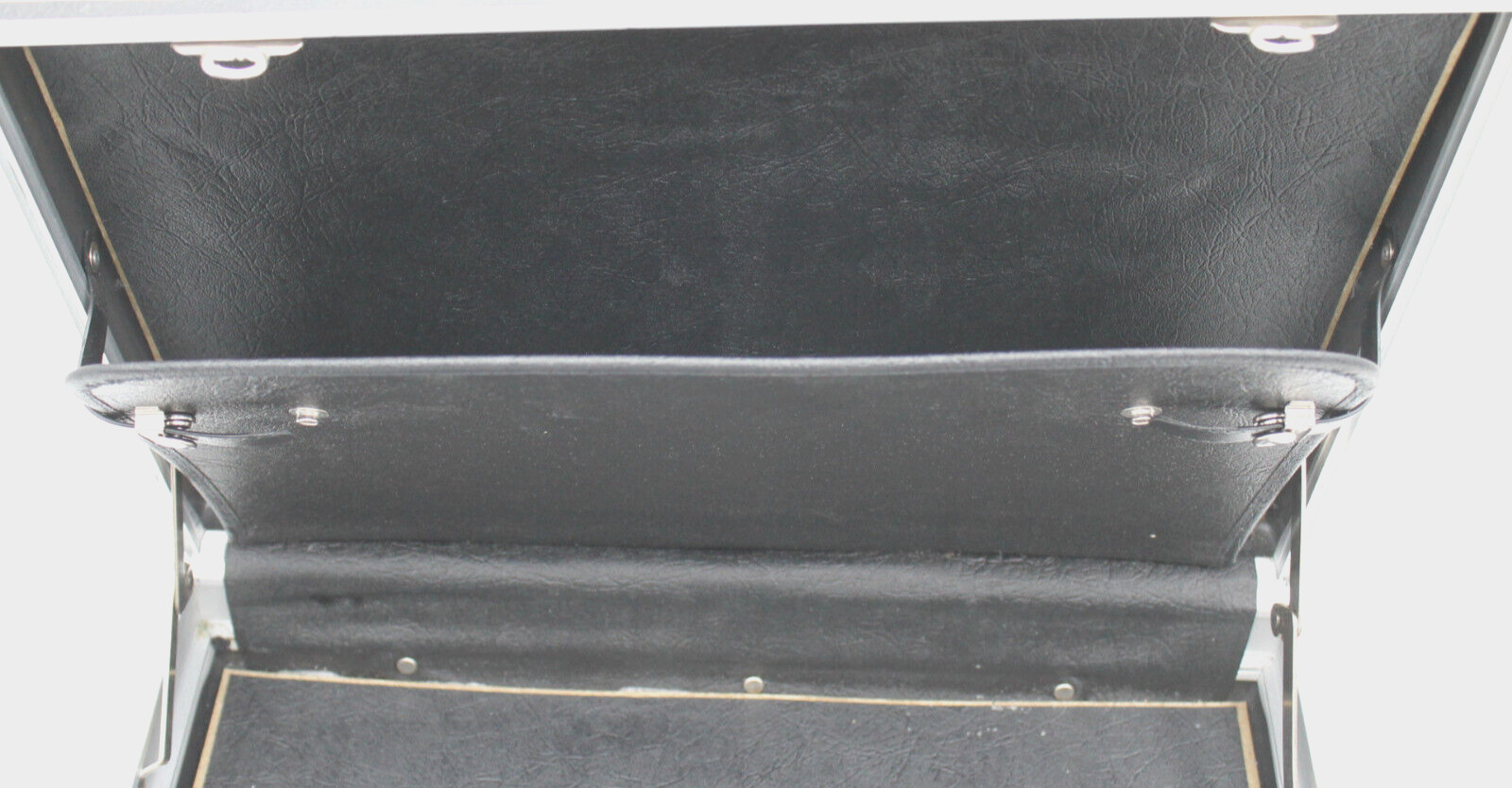 17x12x4″ Gray Hardside Hard Shell TROLITE Briefcase Snap Lock No Key +++++++++++