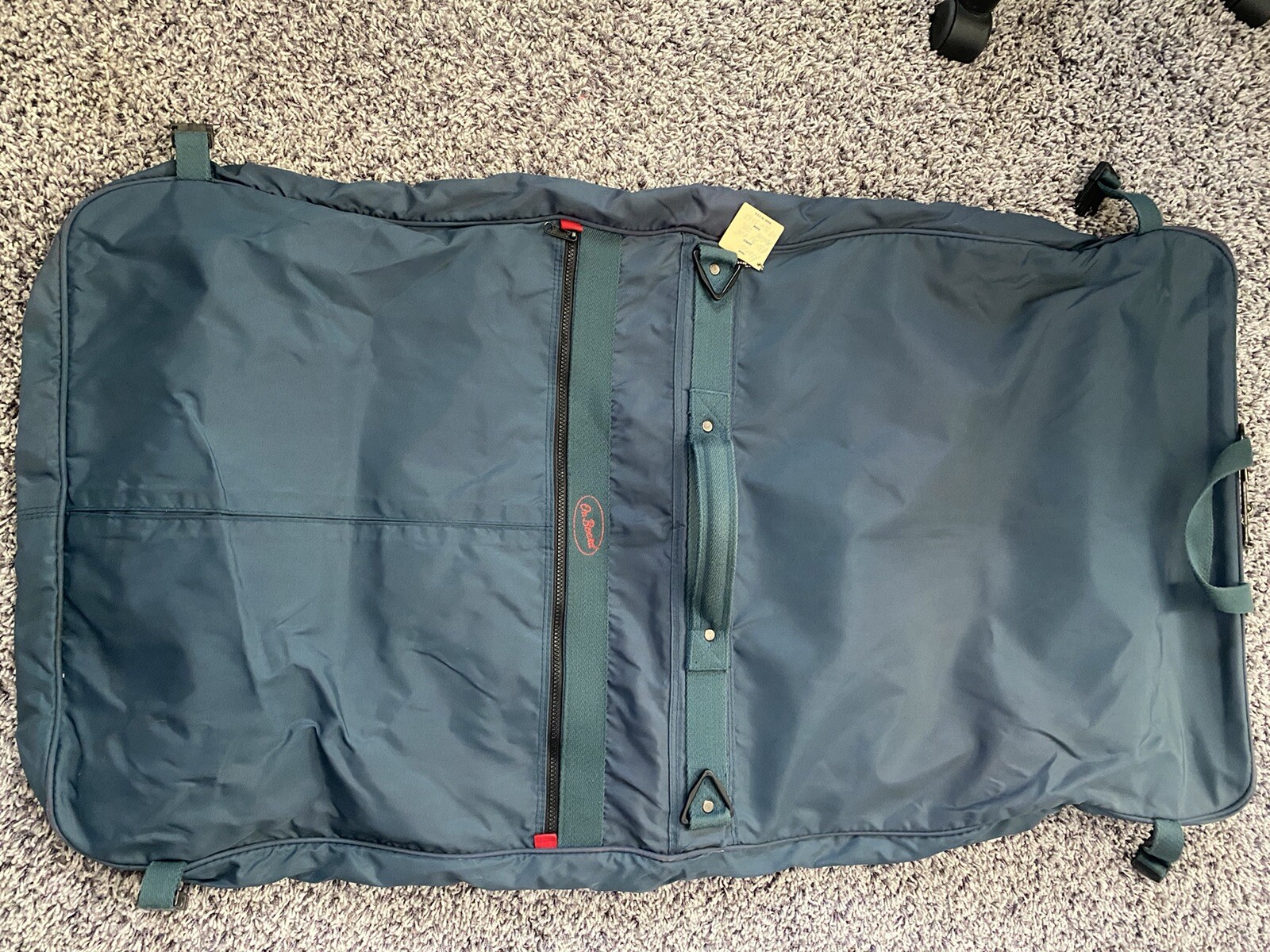 Vintage 90’s ON BOARD Blue Nylon Canvas Garment Bag