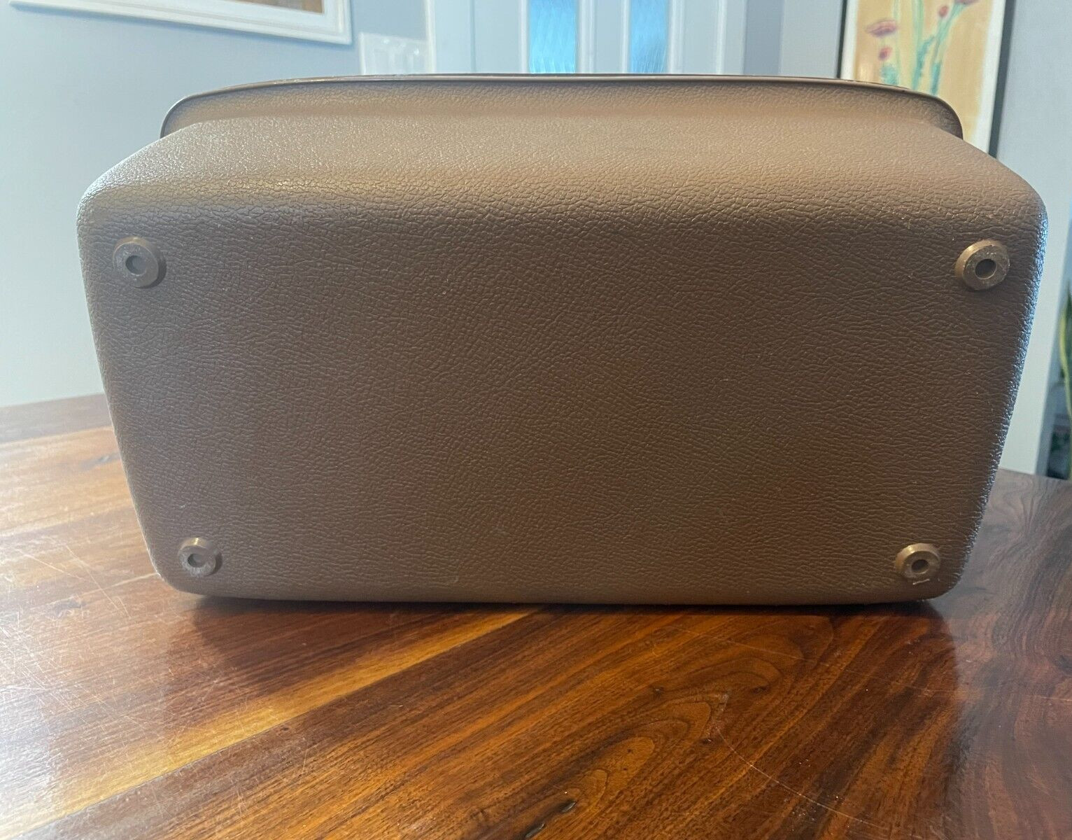 VTG Samsonite Train Case Montbello II Brown Luggage Case No Mirror or Tray