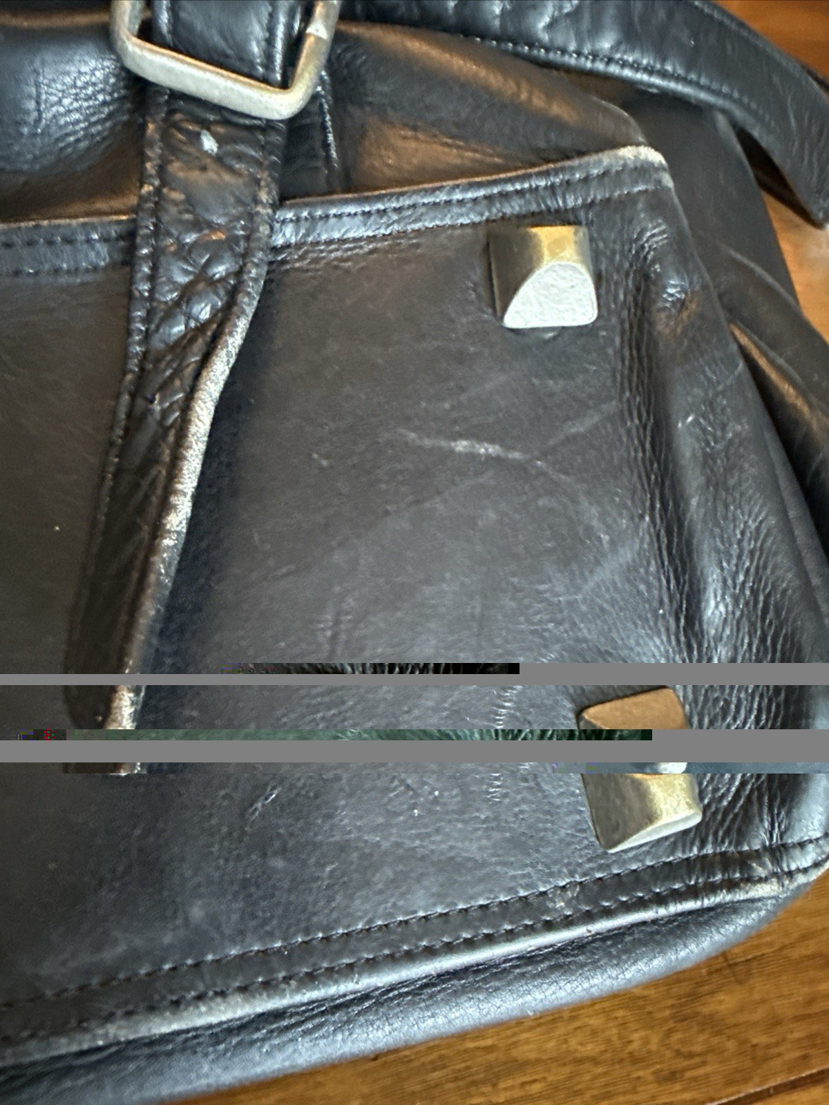 Black Leather Vintage Backpack From Wilson Leather