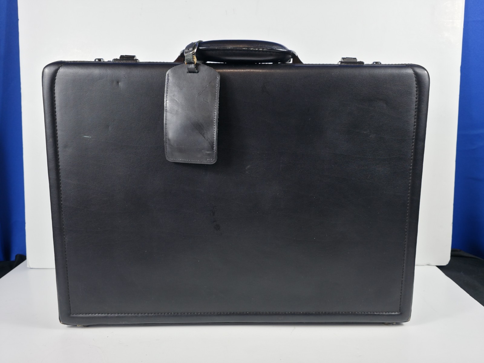 Vintage Samsonite Executive Attache Briefcase Organizer Combo Lock 18” Black