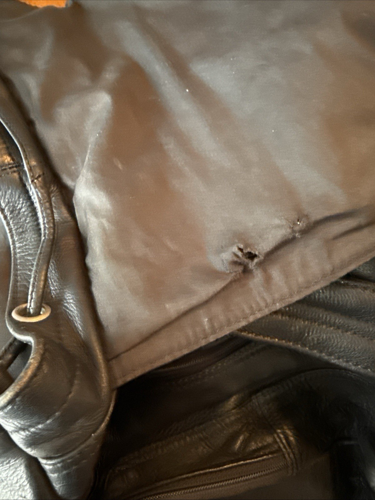 Black Leather Vintage Backpack From Wilson Leather