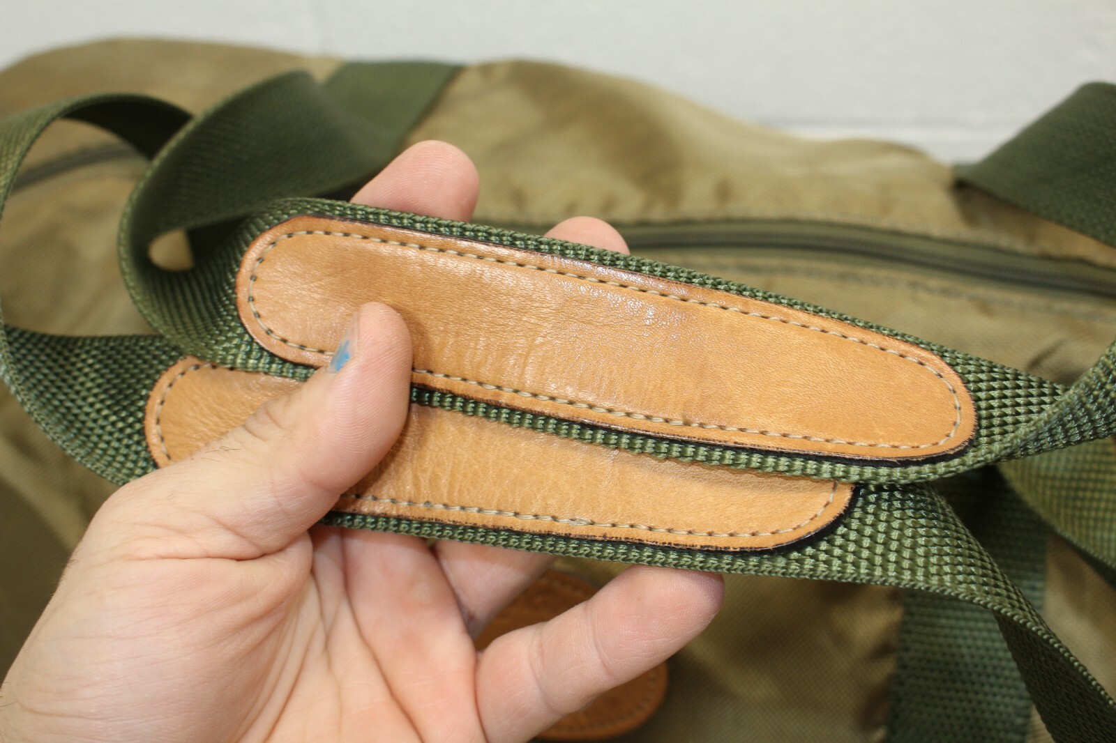 Vintage LARGE Genuine BOYT Ballistic Nylon Weekender Duffel Bag 23″ RUNAWAYS