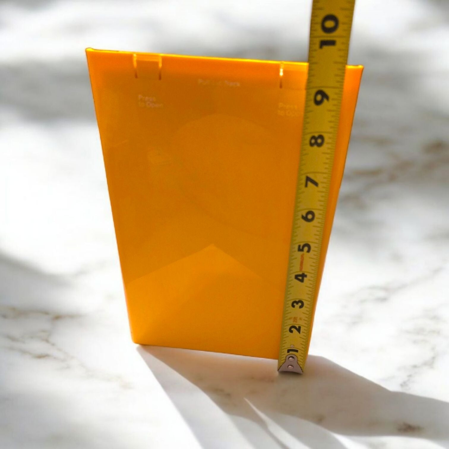 National Geographic Close-Up U.S.A. 1980s Travel Set Yellow Organizer Box