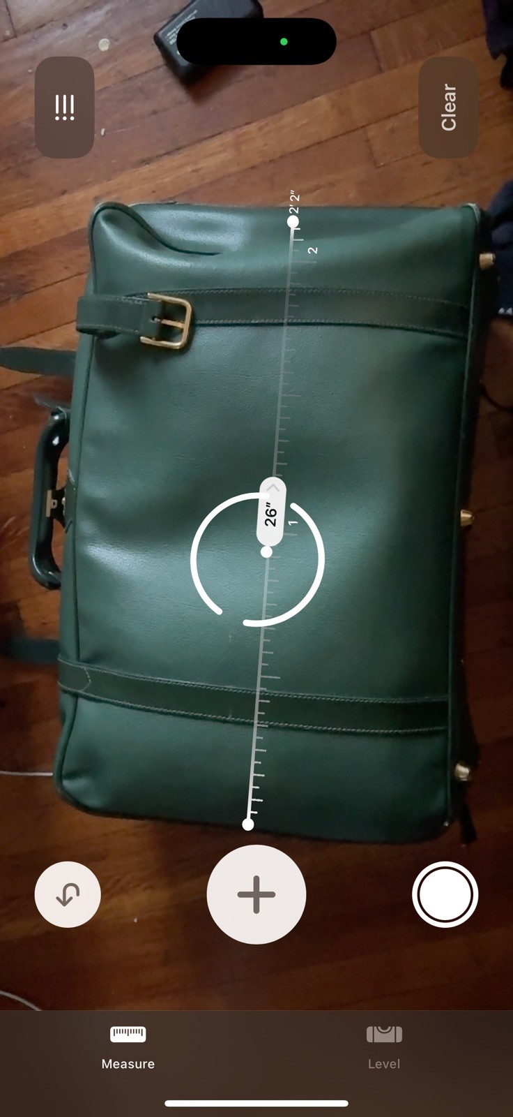 Vintage Green Gucci Luggage Suitcase — Excellent Condition