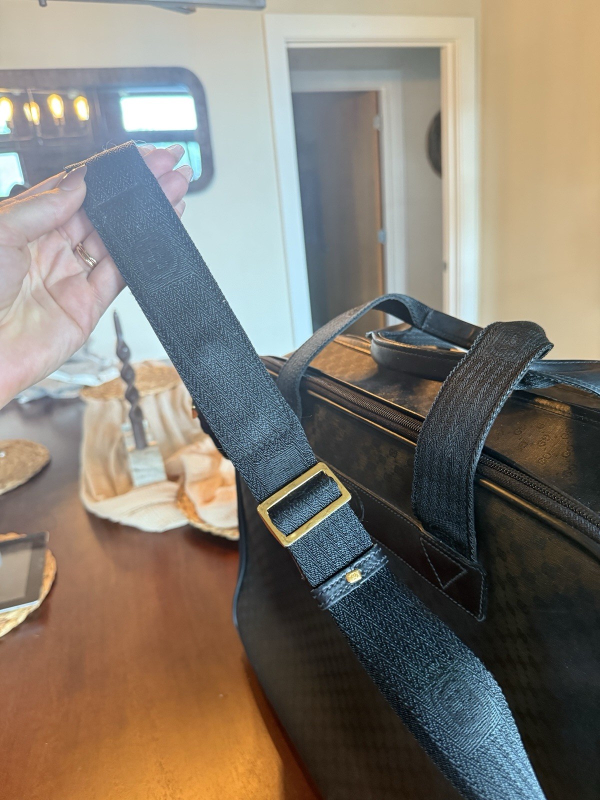 Gucci Vintage Travel Bag Unisex