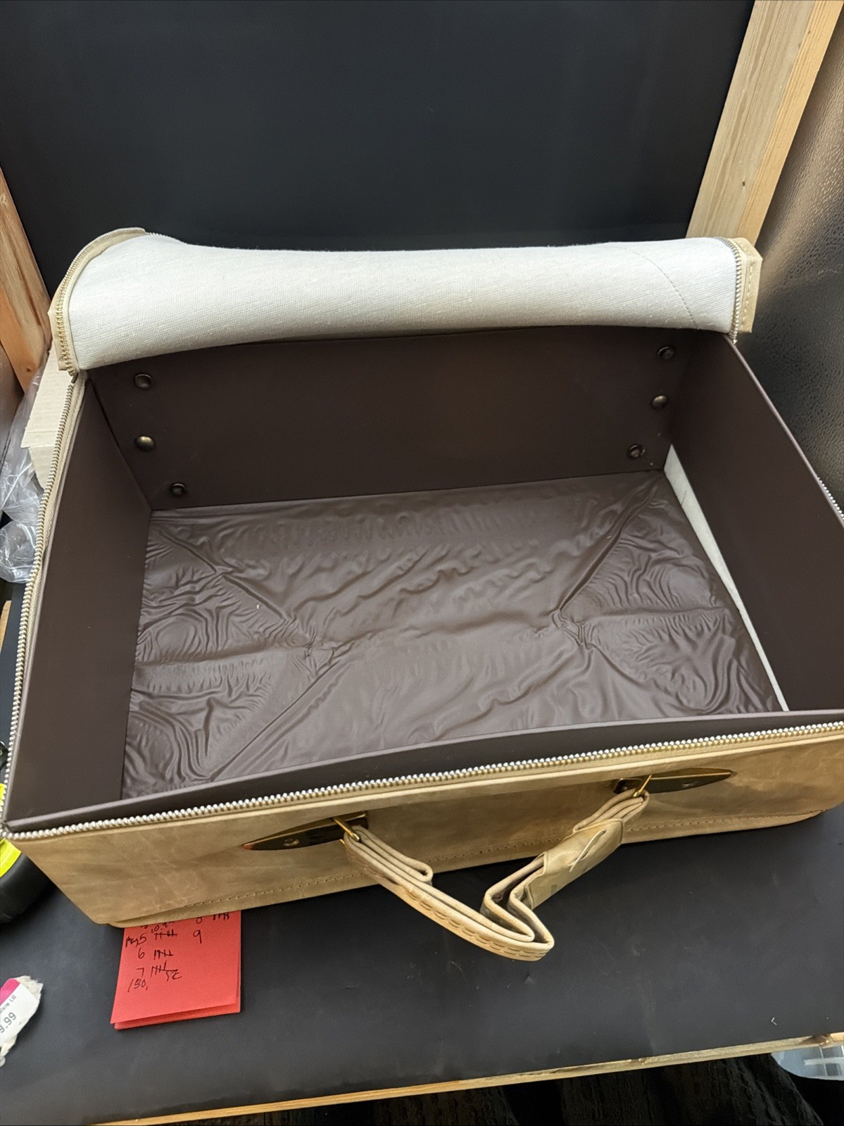 Vtg 1977 Prepac/Peerless Companion Traveler Fold Away Carrying SuitCase NOS